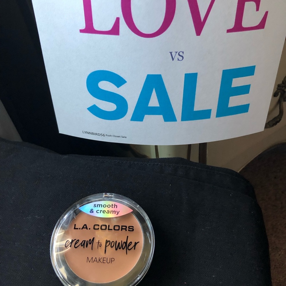 New L. A. Colors cream to powder makeup